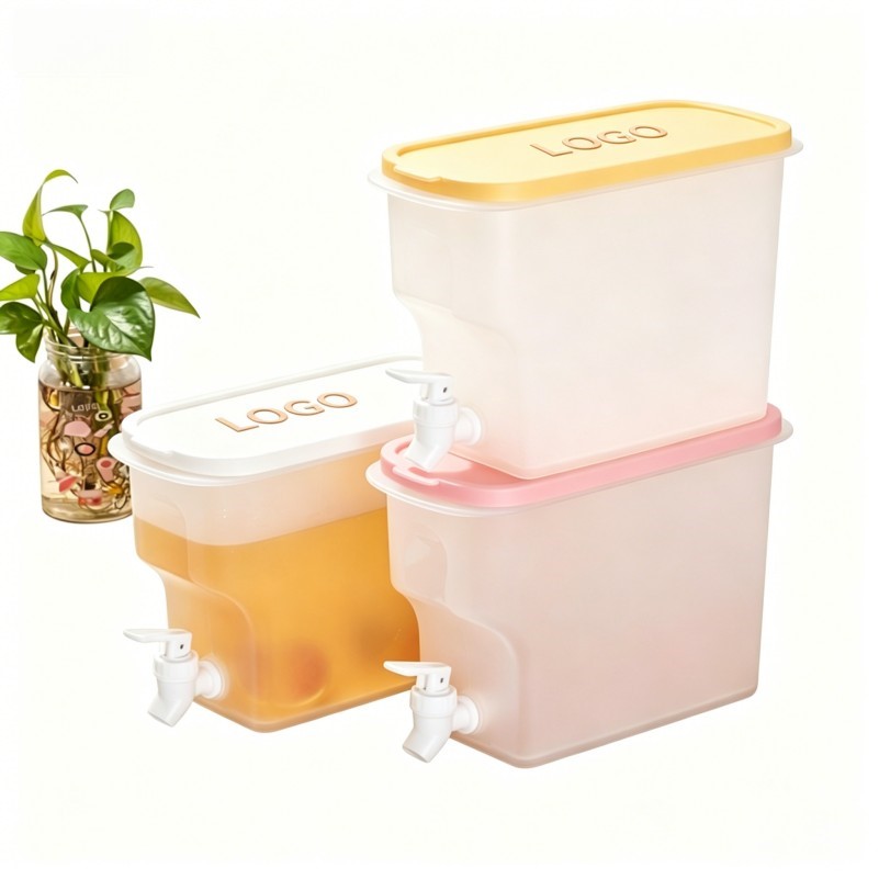 Plastic Aqua Pour Dispenser Pitcher With Spigot