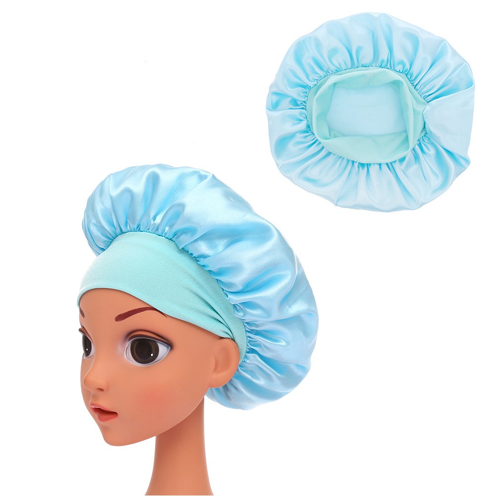 Kids Satin Bonnet Night Sleep Caps