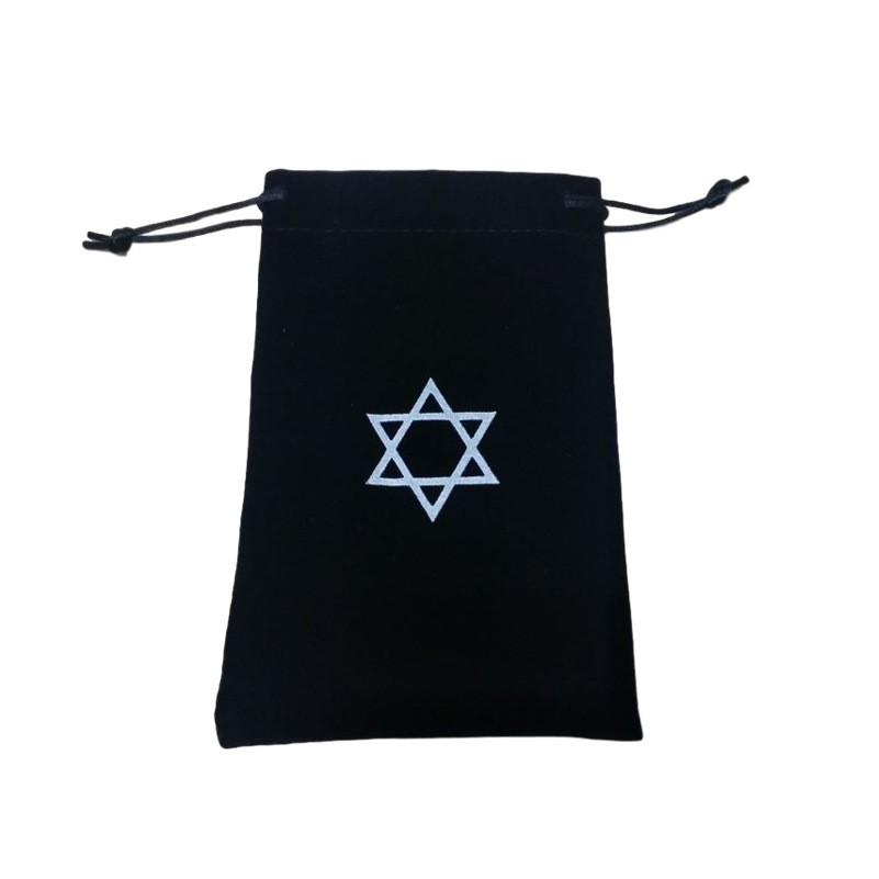 Drawstring Flannel Bag