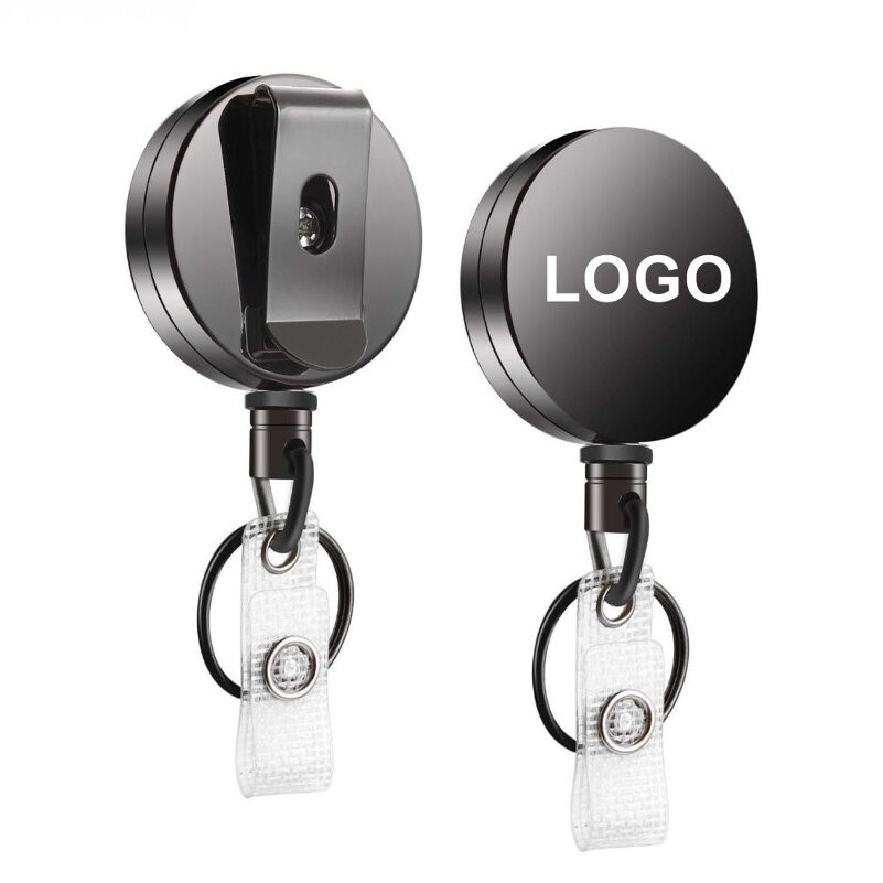 Heavy Duty Metal Retractable Badge Holder
