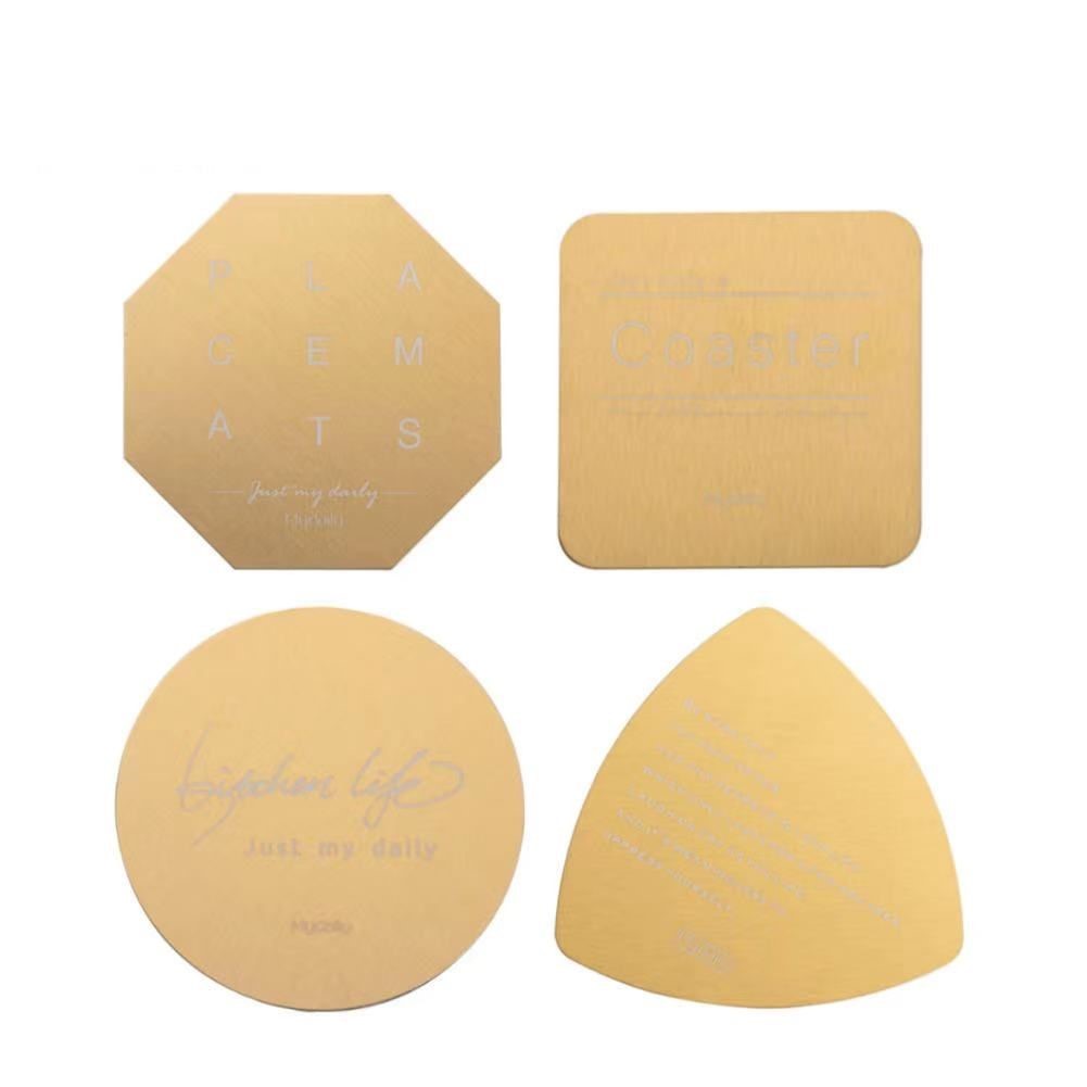 Stainless Steel Drink Coasters