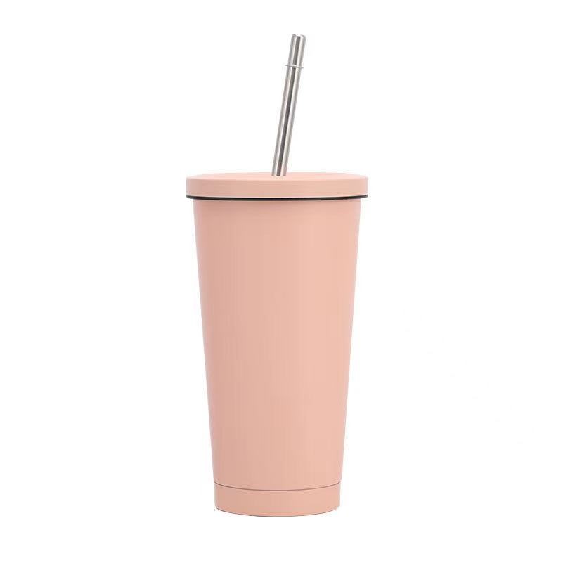 16 Oz. Classic Insulated Tumbler w/Straw
