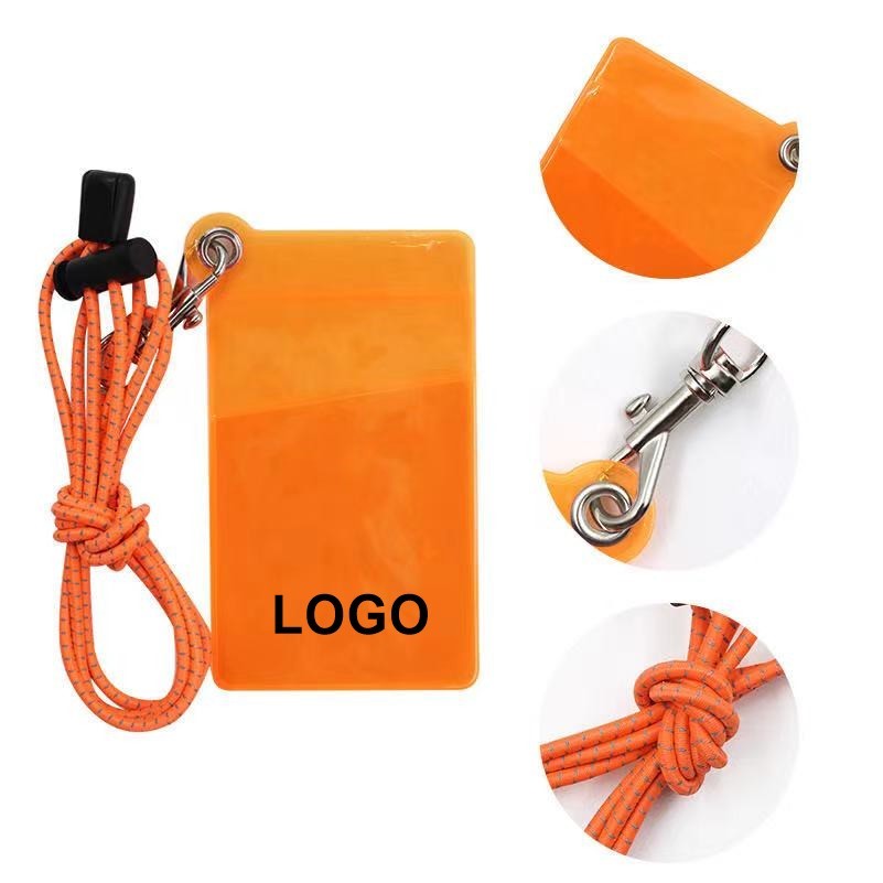 PVC ID Card Holder w/Lanyards
