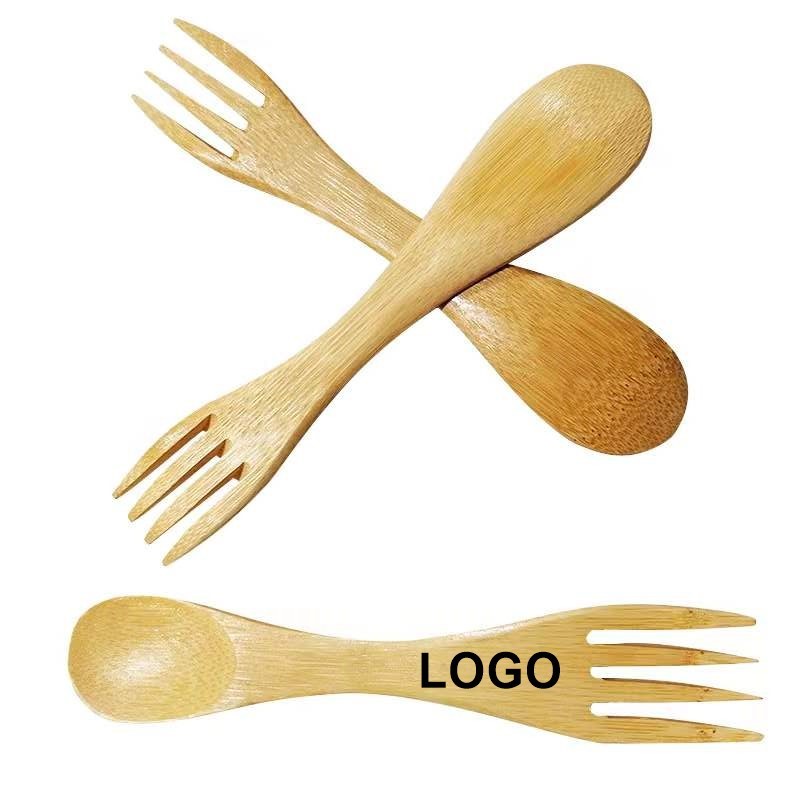 2-in-1 Bamboo Cutlery Spork