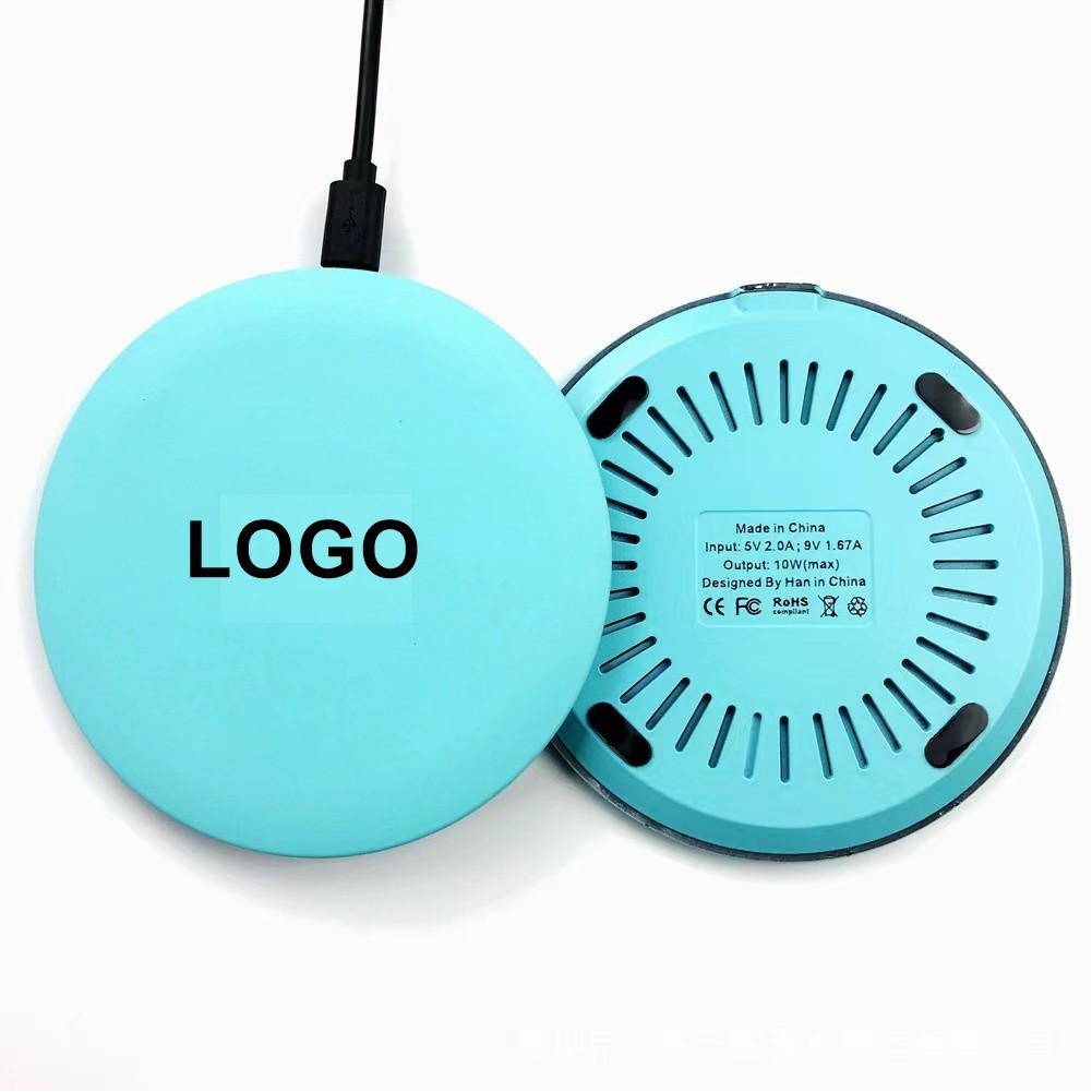 15W Round Wireless Charger w/Light