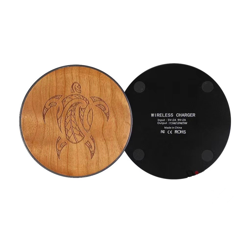 Wood Fast Wireless Charger