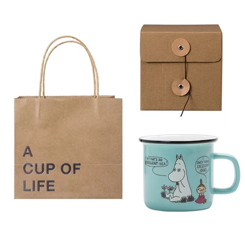 300ml Customized Enamel Mugs