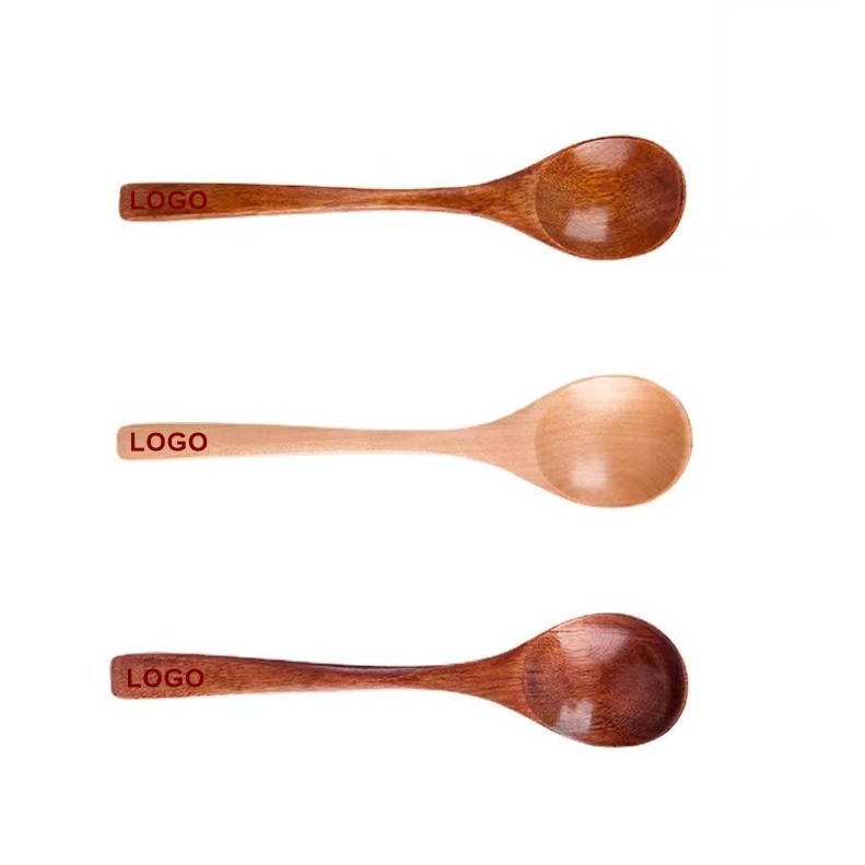 Eco-Friendly Wood Soup Spoon