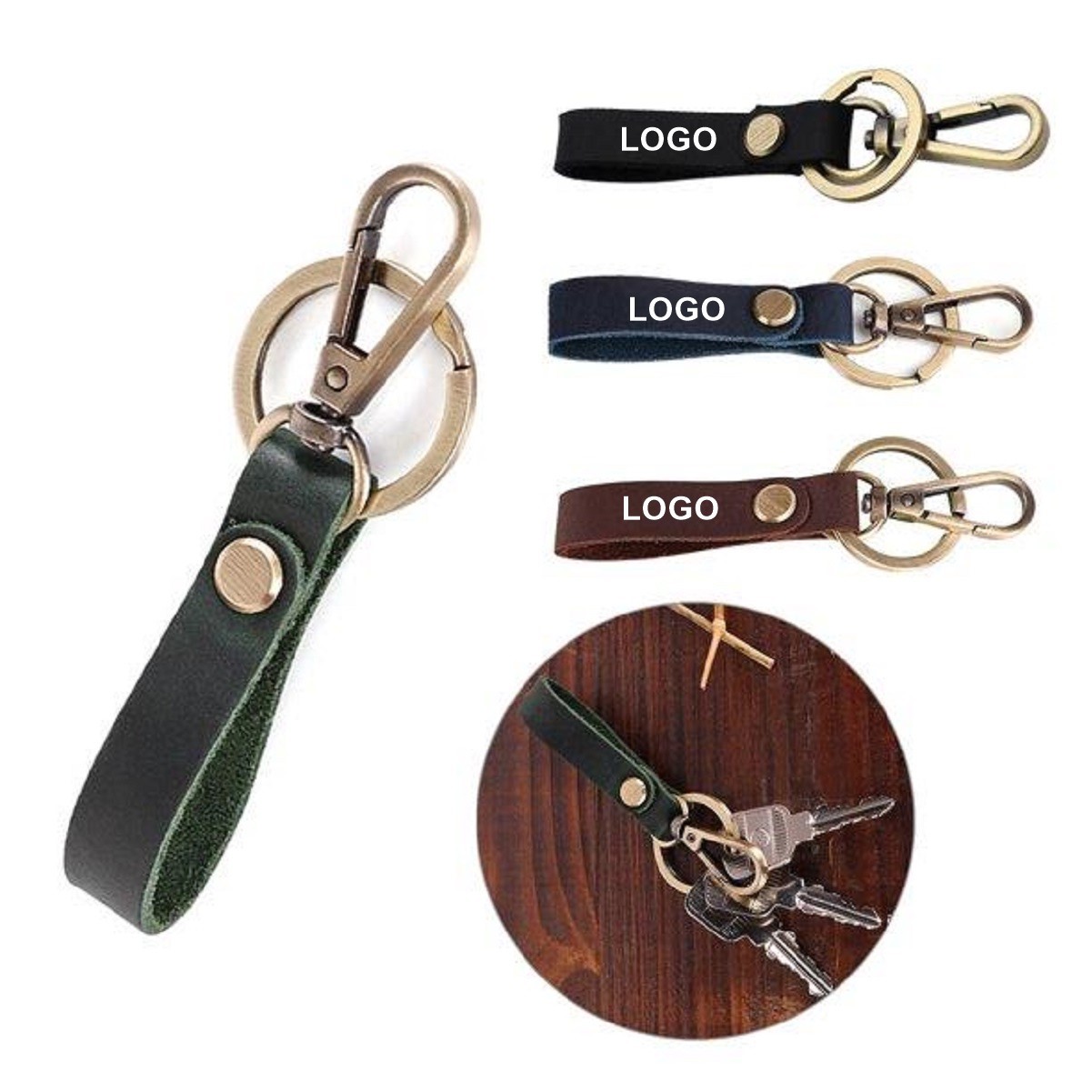 Brass Key Chain