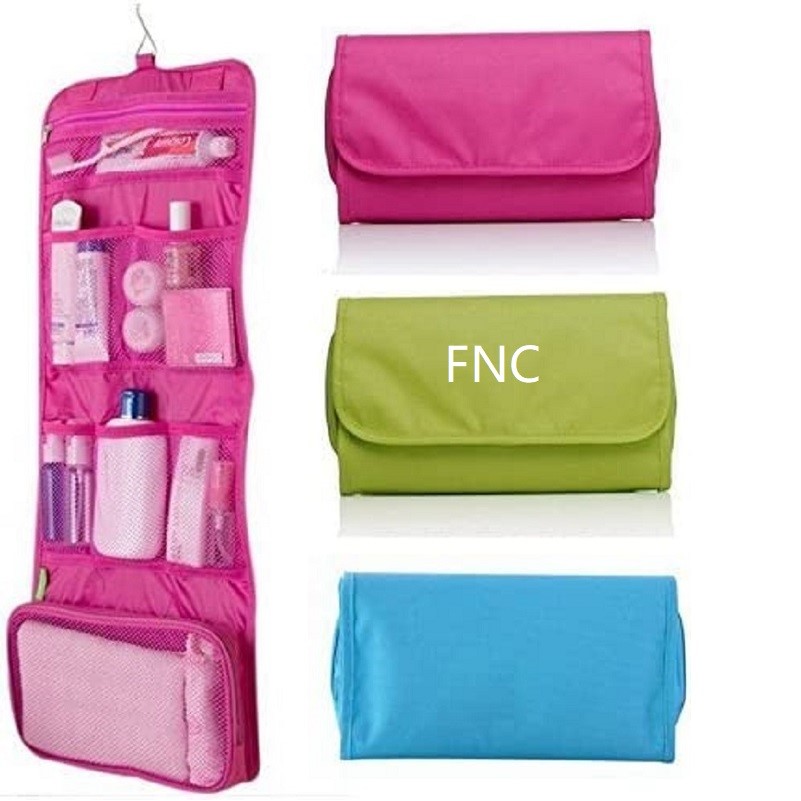 Foldable Hanging Toiletry Organizer Bag