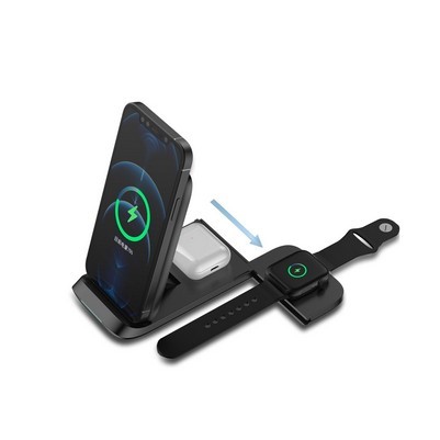 Foldable 3-in-1 Wireless Charger