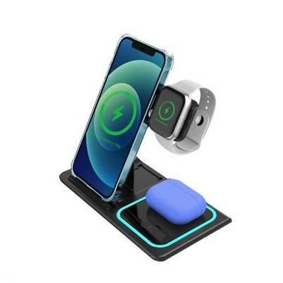 4-in-1 Fast Wireless Charging Station