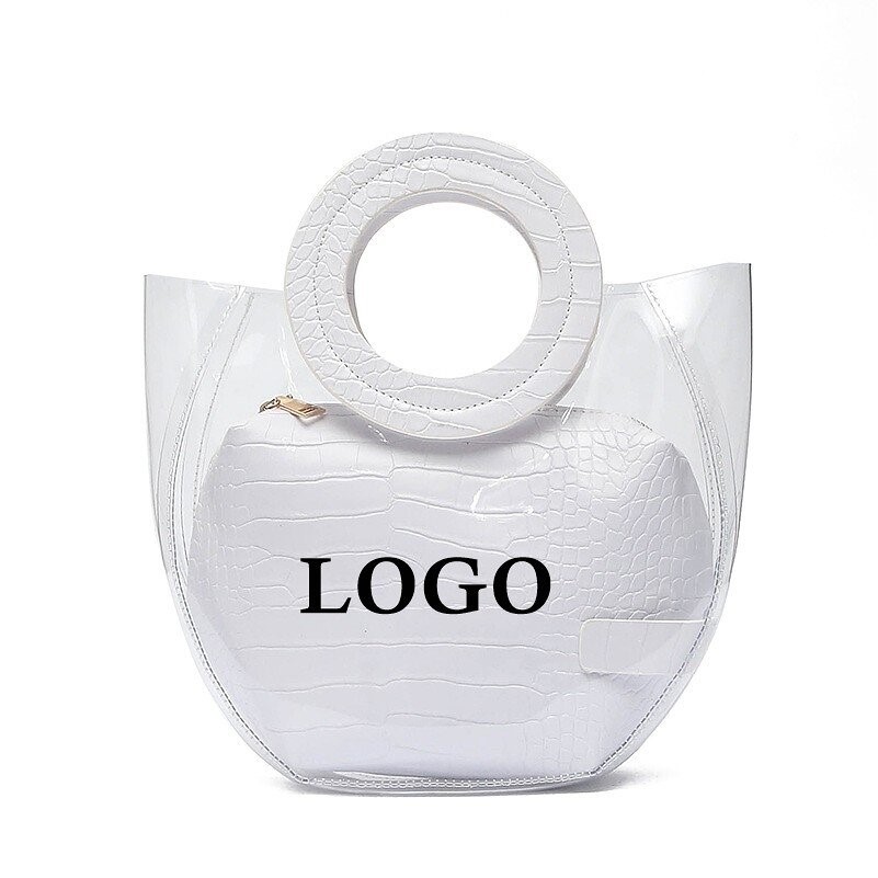 Clear Bag w/Round Handle