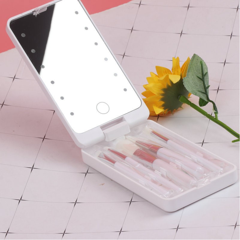 LED Folding Mirror