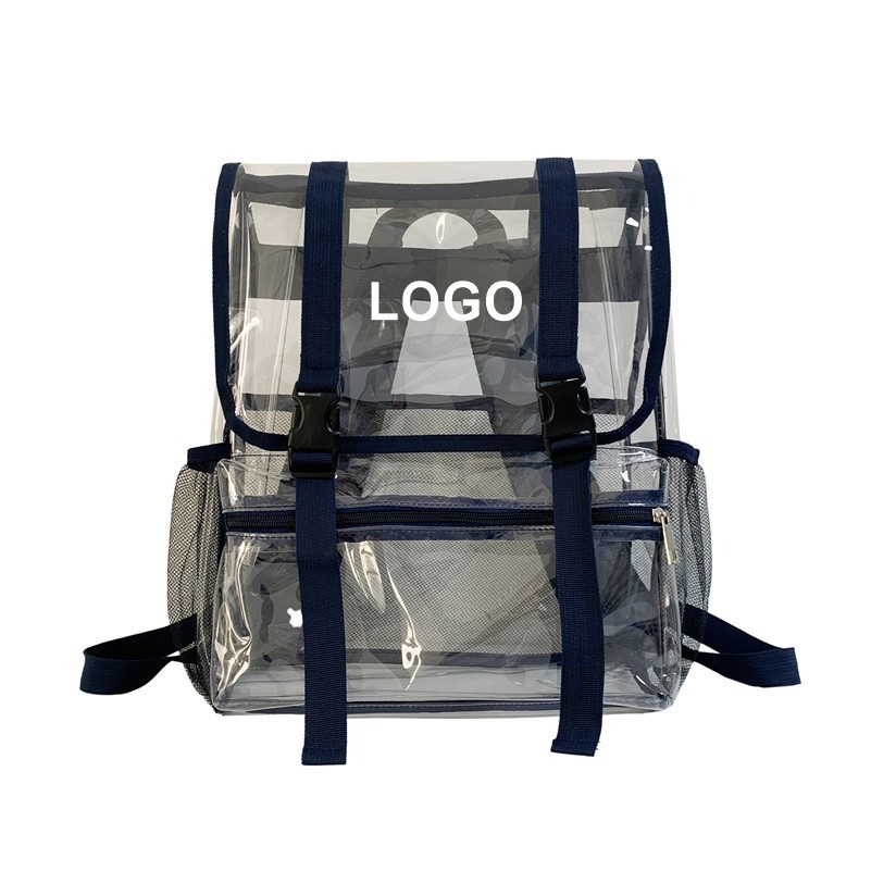 Heavy Duty PVC Transparent Clear Backpack