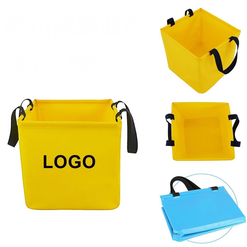 Folding square bucket