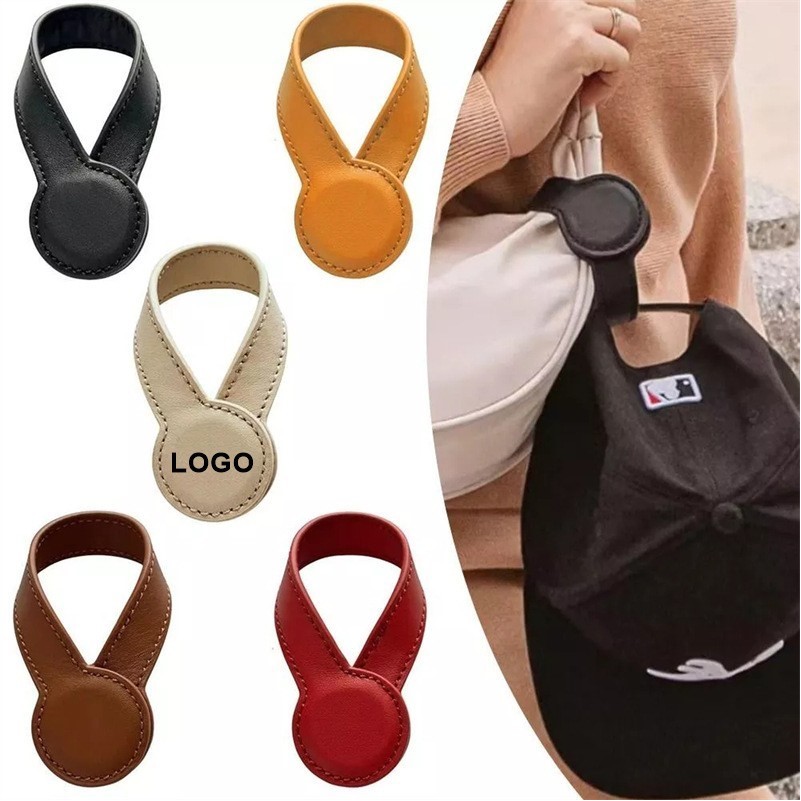 PU Leather Hat Clip