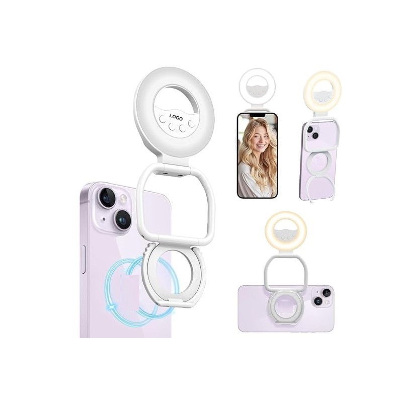 Multifunctional Foldable Magnetic Mobile Phone Selfie Light