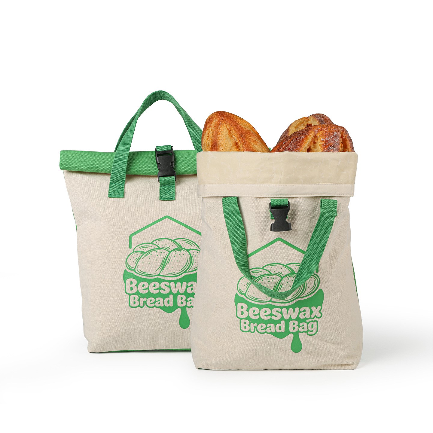 Natural Beeswax Bread Bag