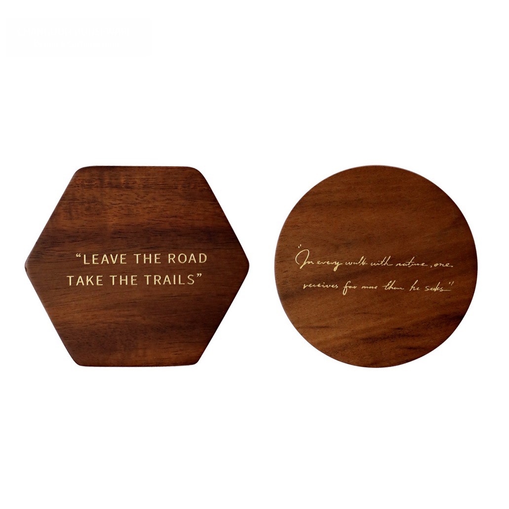 Wooden Heat Insulating Coaster