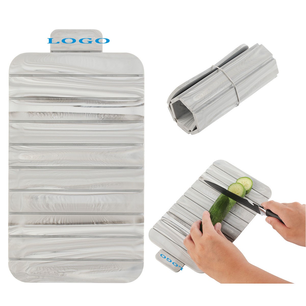 Silicone Foldable Cutting Board, Portable Outdoor Chopping Board