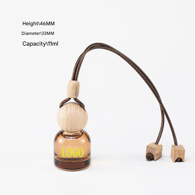 11ml Colorful Glass Car Fragrance Diffuser Empty Bottle