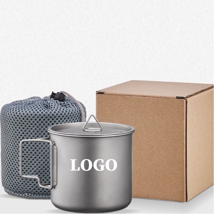 25OZ Portable Titanium Camping Cup