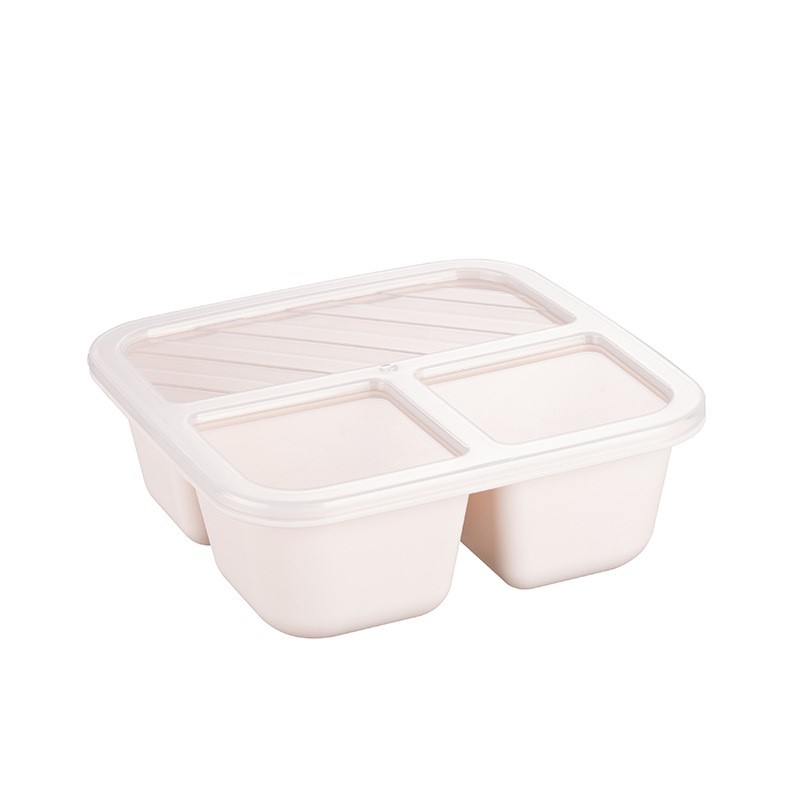 Square Microwave-Safe Bento Box 25oz